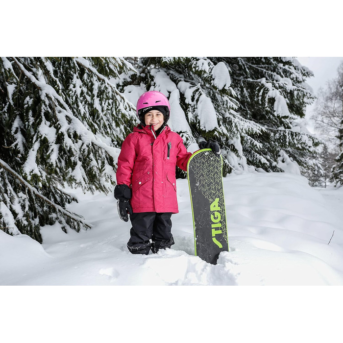 Снігокат Stiga Snow Skate для дітей від 5 років, зелений/чорний, для катання на снігу