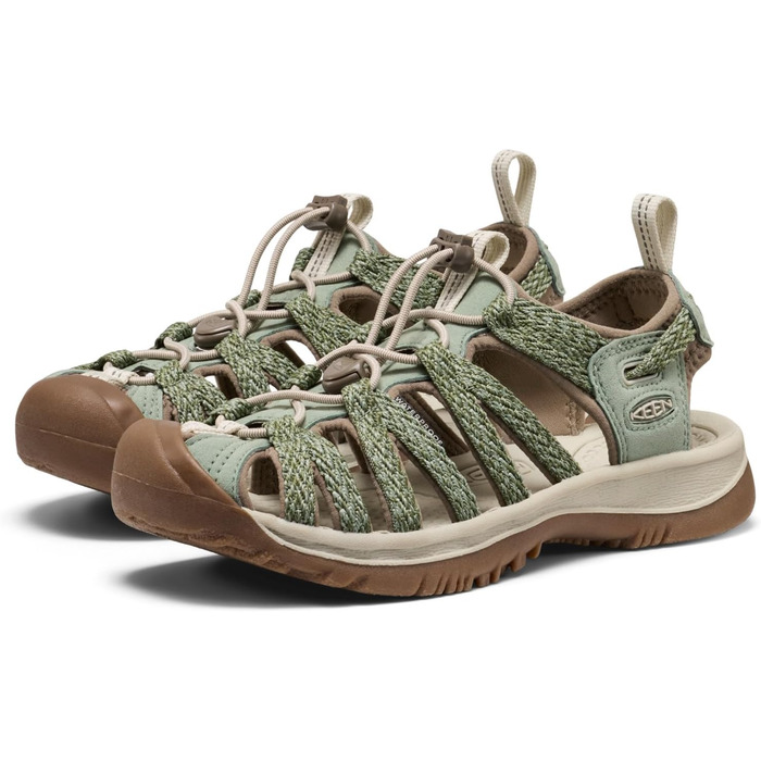 KEEN Whisper Sportsandalen - жіночі спортивні сандалі з закритим носком (40 EU, Lily Pad)