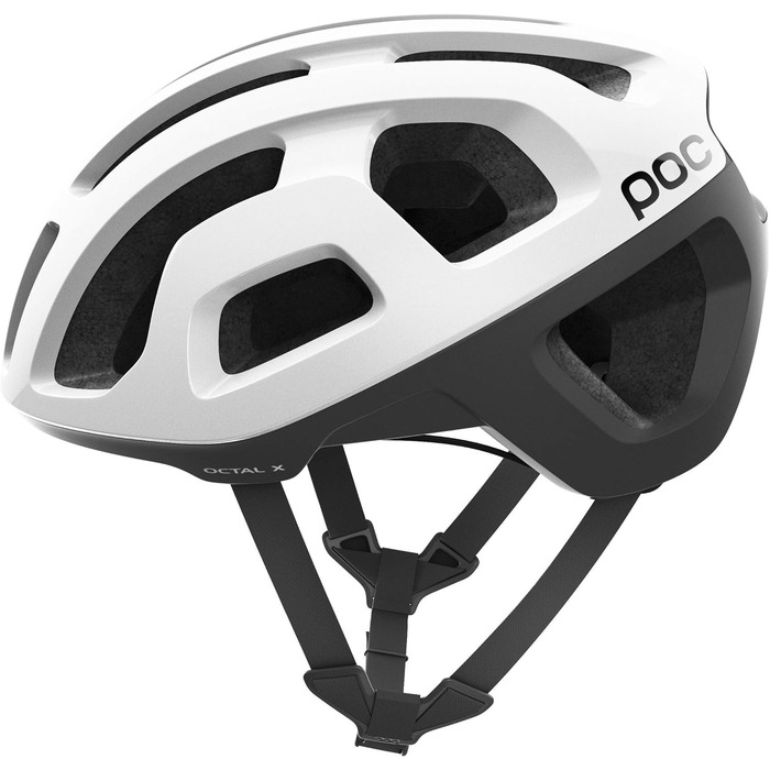 Велошолом POC Octal X MIPS Hydrogen White S (50-56 см), максимально вентильований, розширена захисна оболонка для гравелу та циклокросу, модель 2021