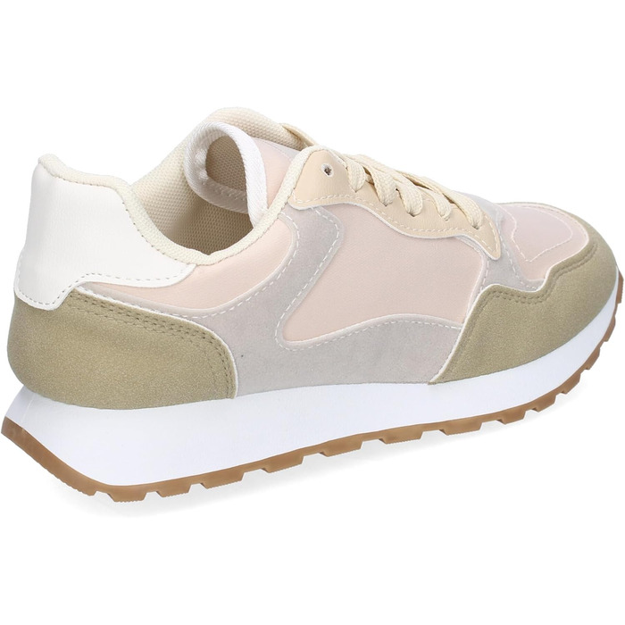 Жіночі спортивні кросівки Beige (40 EU) повсякденні, зручні, на шнурівках