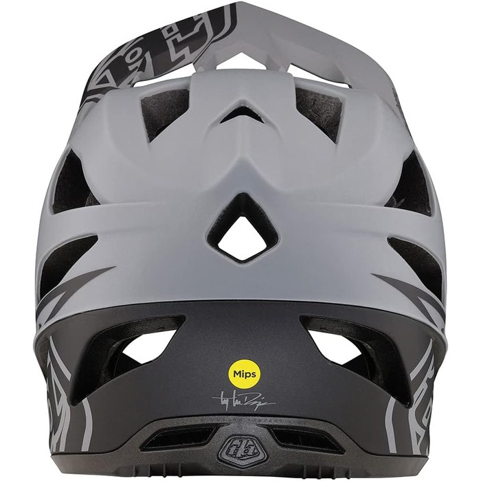 Шолом Troy Lee Designs Stage для даунхілу, MIPS, вентиляція, легкий, MTB, BMX, для дорослих, сірий XL/2XL