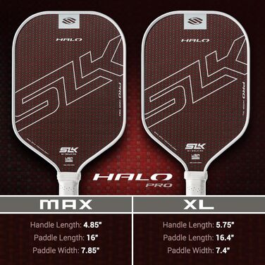 Падл для піклболу Selkirk SLK Halo Control XL Pro | Rot 2025 | XL (довгаста форма)