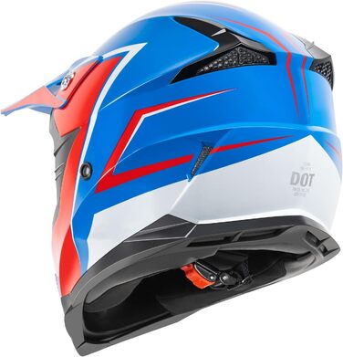 Мотошолом Yema YM-915 для мотокросу, даунхілу, ендуро, квадроциклів, BMX, MTB, сертифікат ECE, унісекс, розмір S/JS