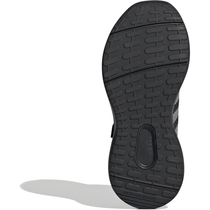 Дитячі кросівки adidas Fortarun 2.0 - чорний, сріблястий, royal blue (28.5 EU)