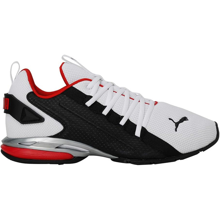 Кросівки PUMA IonLaufschuh (40 EU) біло-чорно-червоні