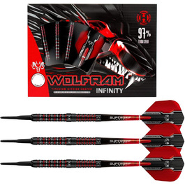 Дартси Harrows Wolfram Infinity 97% вольфрамові, софт-тип