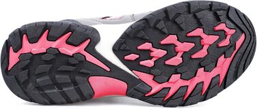 Жіночі водонепроникні трекінгові черевики Riehmot для піших прогулянок, сірі, рожеві, 36 EU