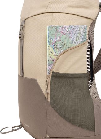 Рюкзак VAUDE Jura 24, 24 л – легкий туристичний рюкзак із вентильованою спинкою, відділенням для питної системи та гнучкими зовнішніми кишенями, ідеальний для одноденних походів
