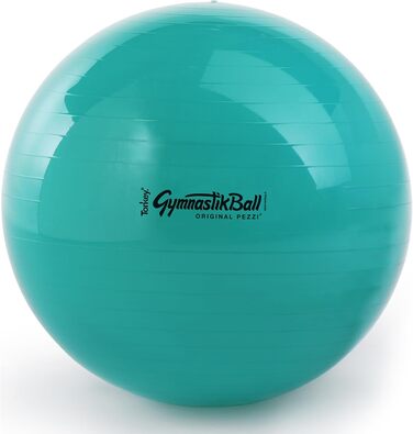 Гімнастичний м'яч Pezzi Original 42-75 см, зелений – універсальний фітнесбол для терапії, спорту та офісу, міцний PVC, навантаження до 400 кг