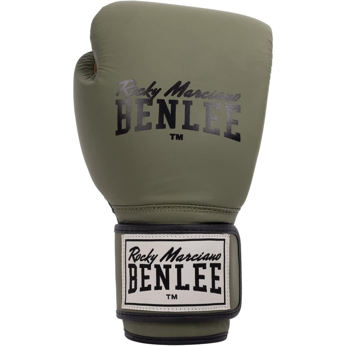 Боксерські рукавички BENLEE Evans 16 oz, шкіра, хакі