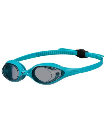 Окуляри для плавання ARENA Spider Anti-Fog Unisex (дорослі), з UV-захистом, силіконовими ущільнювачами (блакитні, smoke-mint-black)