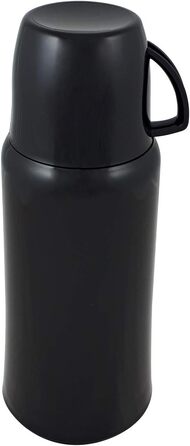 Термос-чайник Helios Elegance Tauben 0,75л — вакуумна колба для гарячих та холодних напоїв, чорний