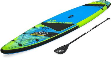 Надувна SUP-дошка Bestway Hydro-Force Touring Aqua Excursion 381×79×15 см, комплект для серфінгу