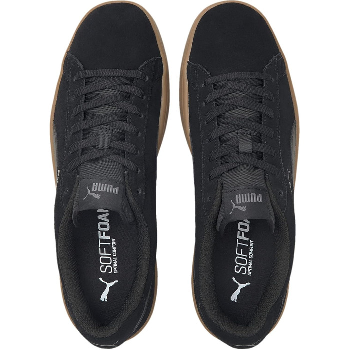 Кросівки PUMA Smash V2 унісекс, чорні (Puma Black), розмір 46 EU