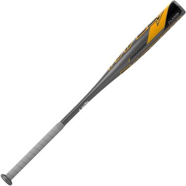 Дитяча бейсбольна бита Easton Havoc MLB, 29''/19oz, алюмінієва, сірий/помаранчевий, сертифікат USA, 2 ¼ дюйма