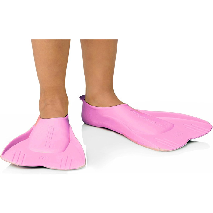 Ласти CRESSI Mini Light Pink / San Diego 29/31 для плавання, снорклінгу та дайвінгу - дитячі короткі ласти