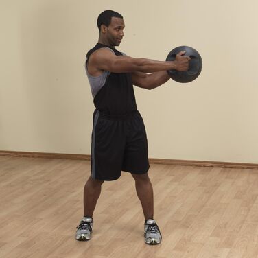 Медичний м'яч Body-Solid Dual Grip, для фітнесу та реабілітації
