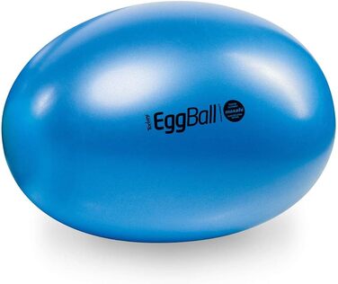 Гімнастичний м'яч Pezzi Eggball MAXAFE 65 см, синій, для фітнесу та реабілітації