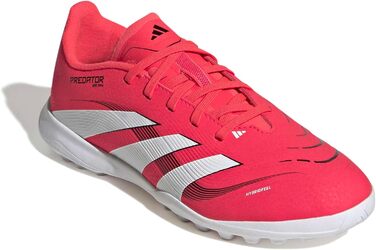 Дитячі футбольні бутси adidas Predator League Turf, унісекс (32 EU, червоний, білий, чорний)