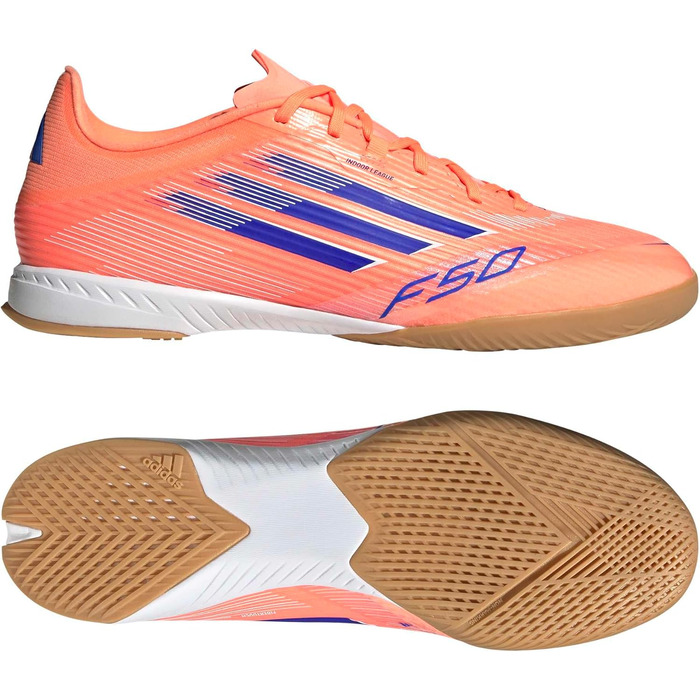 Футбольні бутси Adidas F50 League Indoor - Оранжеві (46 2/3 EU)