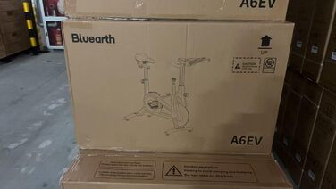 Велотренажер Bluearth з розумним додатком, до 150 кг, магнітний опір, велоергометр з онлайн-тренуваннями, чорний Obsidian