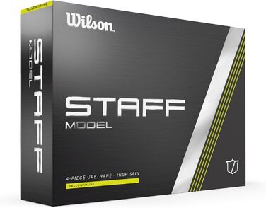 Wilson Staff М'яч для гольфу, жовтий, універсальний для дорослих