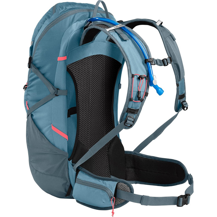 Гідратаційний рюкзак CAMELBAK Fourteener 30 для дорослих, універсальний розмір, синій з червоним, туристичний рюкзак з питною системою