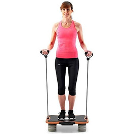 Платформа для вібраційного тренування Tecnovita by BH VIBRO Quick PRO YV14M, 35-50 Гц, 3 програми, вібраційний тренажер