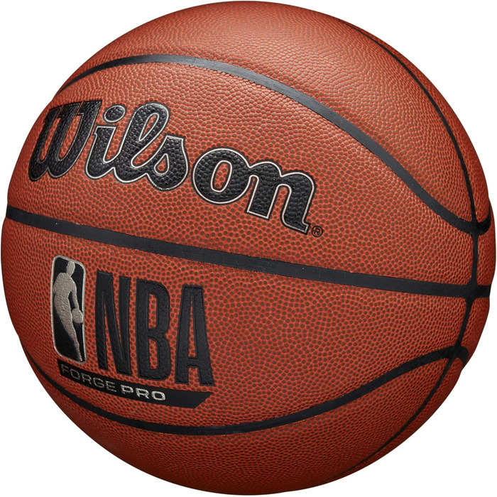 М'яч баскетбольний Wilson NBA Forge Pro Indoor/Outdoor, розмір 6 та 7, зелений (Braun), розмір 7 - 29.5 дюймів