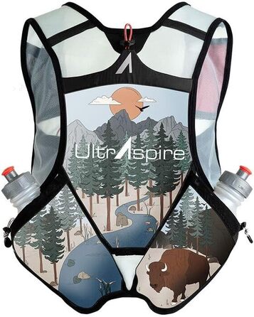 Ultraspire Momentum 2.0 – мінімалістичний гідратор, бігова жилетка 6 л з можливістю встановлення 4 фляг по 550 мл (фляги купуються окремо)