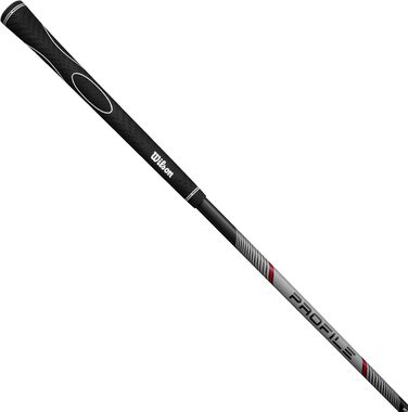 Гольф-набір Wilson Profile Complete для правшів, Графітова конструкція, Червоно-чорно-срібний, Стандартний розмір