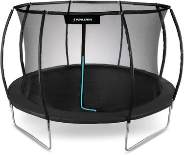 Батут для дітей Outdoor 8FT (244 см) з захисним оградою та м'якими ніжками. Максимальне навантаження 100 кг.
