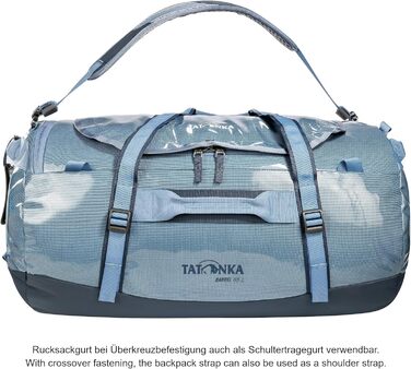 Сумка-рюкзак Tatonka Barrel 65 л, водонепроникна, Elemental Blue