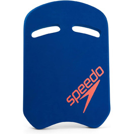 Плавальна дошка Speedo для дорослих, неонова мандаринова/синій вогонь, універсальний розмір