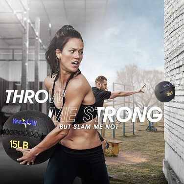 М'яч медичний Yes4All 2.7 кг для тренувань всього тіла