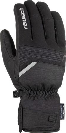 Чоловічі зимові рукавички Reusch Bradley R-tex (чорний/білий, розмір 6.5)