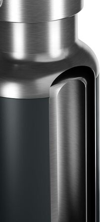 Термобутилка Dometic 480 мл із нержавіючої сталі, подвійна ізоляція, термос, зелена (Moss), можна мити в посудомийній машині
