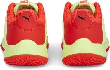 Дитячі гандбольні кросівки PUMA Accelerate Turbo Jr II (37 EU, жовто-червоний, чорний)