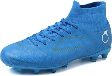 Футбольні черевики для чоловіків Madame Großer Junge, білі, Tf (41 EU, Синій Ag)