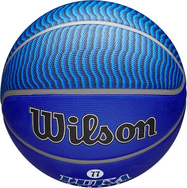 Баскетбольний м'яч WILSON NBA Luka Doncic, для вулиці, розмір 7, 17,8–74,9 см, міні