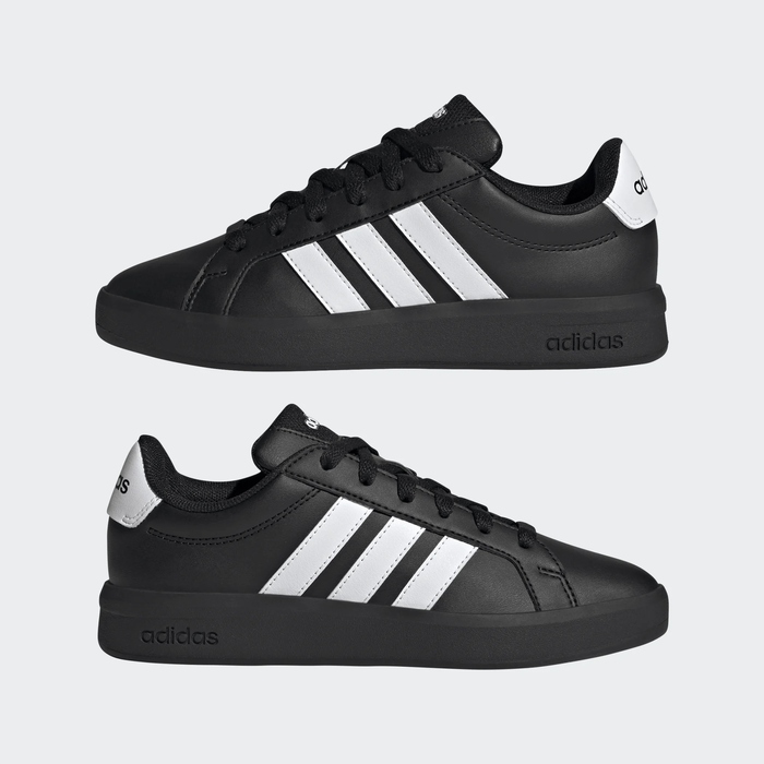 Спортивні кросівки Adidas Grand Court для підлітків, на шнурівці, KJ4367, р. 38 2/3