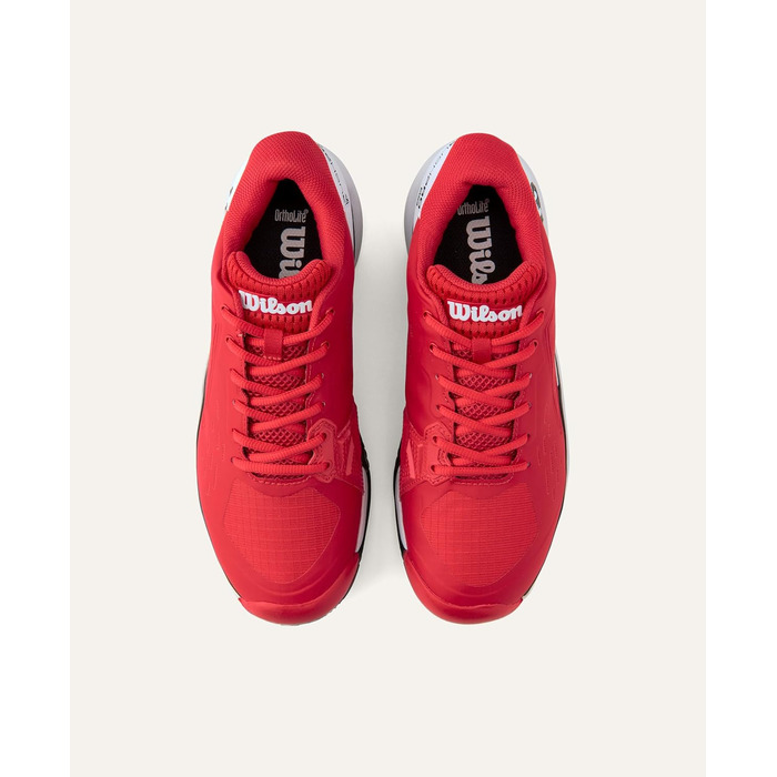 Тенісне взуття Wilson Rush Pro Ace Clay для чоловіків (41 1/3 EU, Infrared White Black)