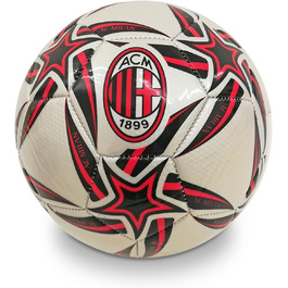 Футбольний м'яч Mondo Toys AC Milan, офіційний, розмір 5, 400 г, зшитий