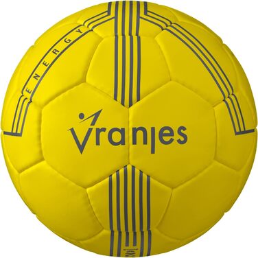 Гандбольний м'яч Erima Vranjes 2.0, розмір 3, жовтий, унісекс, для підлітків
