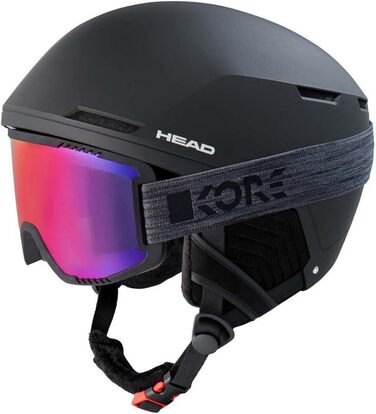 Гірськолижний шолом HEAD Compact Pro чорний матовий M/L