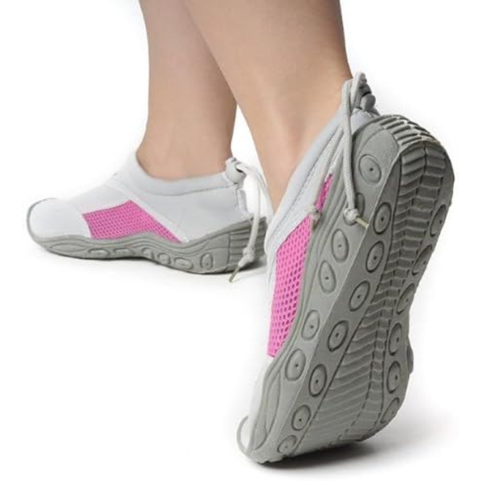 Шкарпетки для серфінгу та плавання Beco Unisex, 42 EU, сірий/рожевий