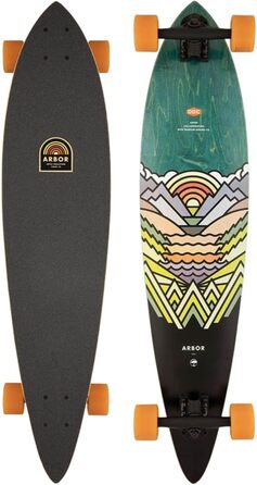 Лонгборд Arbor Artist Fish Pintail 94 см, різнокольоровий, для круїзингу
