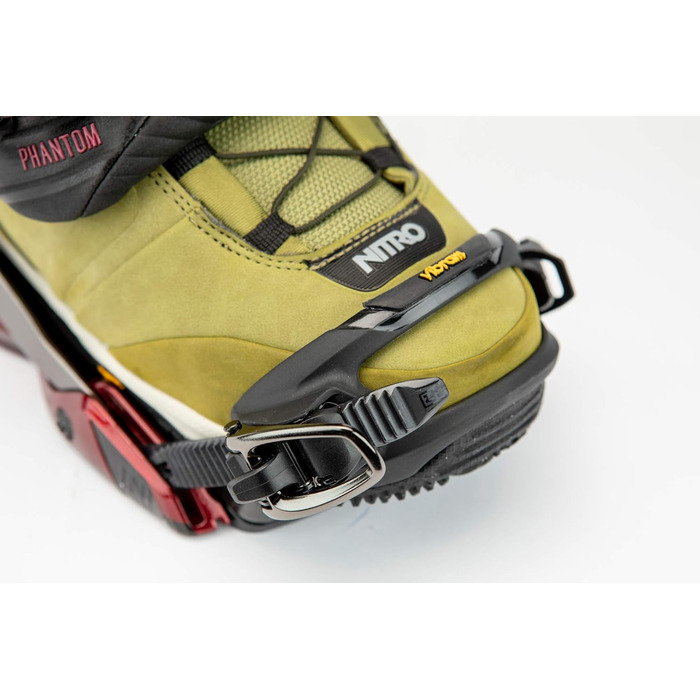 Чоловіча сноубордична кріплення Nitro Phantom 2020 All Mountain Freeride Freestyle, преміум-якість, Candy Apple