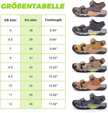 Чоловічі спортивні сандалії VisionReast для хайкінгу та активного відпочинку. Чорні сандалі для туризму та подорожей, 41 EU, з клямкою.