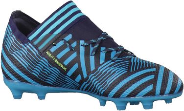 Жіночі футбольні бутси Adidas Nemeziz 17.1 FG, біло-блакитний, 38 EU